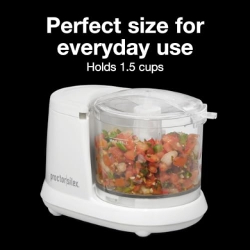 Proctor Silex Mini Food Processor with 1.5 Cup Capacity