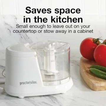 Proctor Silex Mini Food Processor with 1.5 Cup Capacity