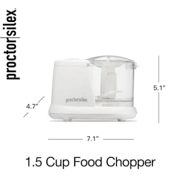 Proctor Silex Mini Food Processor with 1.5 Cup Capacity