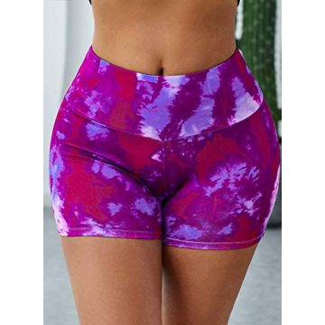 FARYSAYS Women's High Waist Yoga Shorts for Activewear