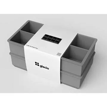 Ice Cube Trays for Giant Whiskey Ice Cubes - glacio