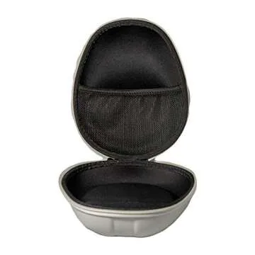 Homvare Hard Shell Case for Over The Ear Headphones with Full Protection for Beats, Sony, Bose, JBL, Samsung and More - White