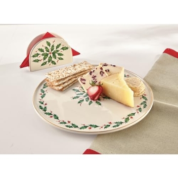 Elegant Lenox Ivory Napkin Holder for Holiday Hosting
