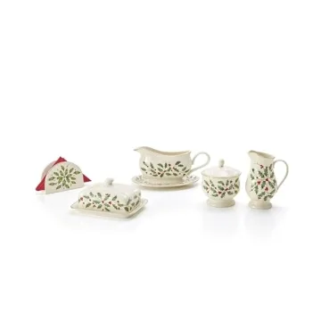 Elegant Lenox Ivory Napkin Holder for Holiday Hosting