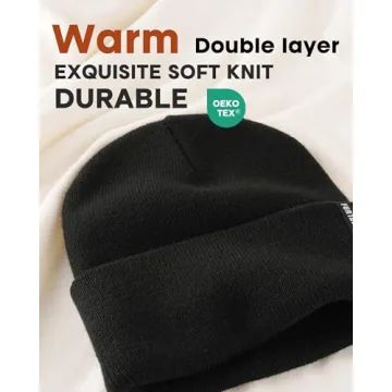 FURTALK Cuffed Winter Beanie Hat for Men and Women