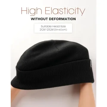 FURTALK Cuffed Winter Beanie Hat for Men and Women