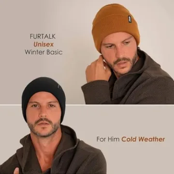 FURTALK Cuffed Winter Beanie Hat for Men and Women