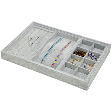 ORIGIA Drawer Organizer 4 in One Stackable Jewelry Accessary Tray Display Storage