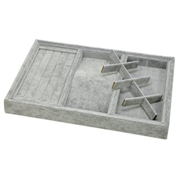 ORIGIA Drawer Organizer 4 in One Stackable Jewelry Accessary Tray Display Storage