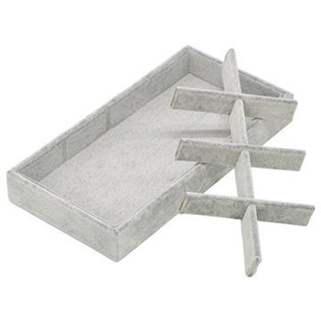 ORIGIA Drawer Organizer 4 in One Stackable Jewelry Accessary Tray Display Storage