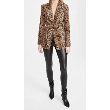 Yummie Faux Leather Shaping Leggings for Stylish Comfort