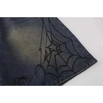 POHADON Y2K Blue Denim Shorts for Summer Style