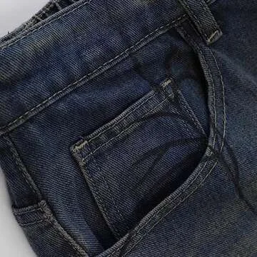 POHADON Y2K Blue Denim Shorts for Summer Style