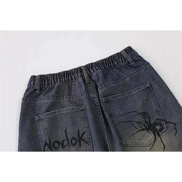 POHADON Y2K Blue Denim Shorts for Summer Style