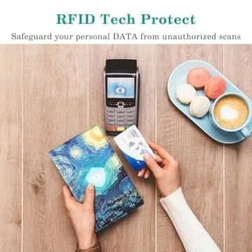 Fintie Server Book Organizer with Zipper Pocket, PU Leather Restaurant Guest Check Presenters Card Holder for Waitress, Waiter, Bartender (Assorted Multicolor)