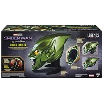 Marvel Legends Green Goblin Helmet - Premium Roleplay Gear