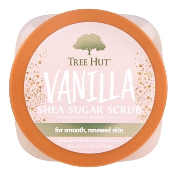 Tree Hut Vanilla Shea Sugar Scrub Exfoliate Hydrate 18 oz