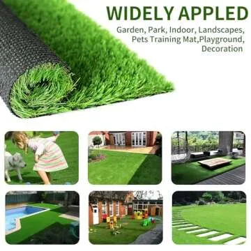 SunVilla Realistic Indoor/Outdoor Turf 6FT X 8FT