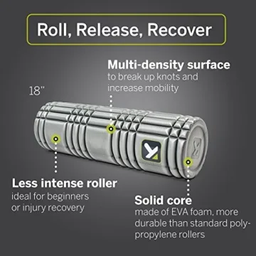 TriggerPoint CORE Foam Roller for Muscle Recovery 18" Gray