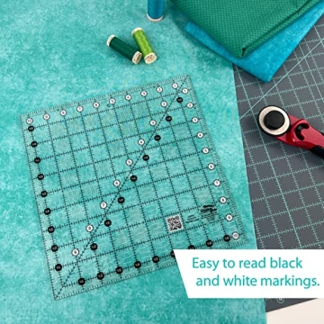 Creative Grids 10.5in Ruler - Non-Slip Quilting Tool