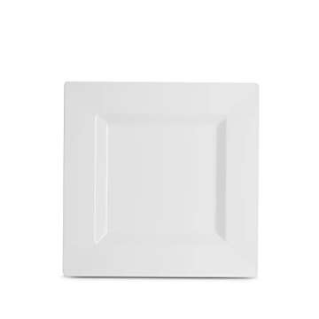 Elegant 60 Piece White Plastic Plates Set for Parties, Weddings and More