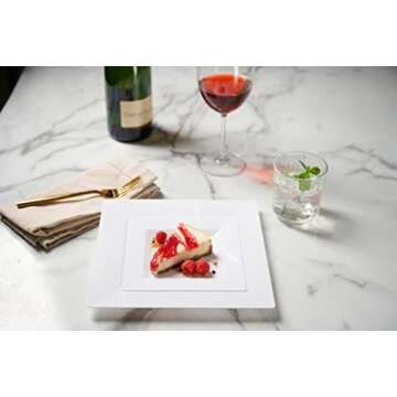 60 Elegant Disposable Plates for Any Occasion