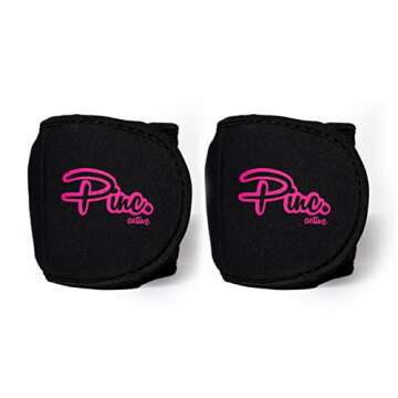 Ankle Weights Set (2 x 0.5lb Cuffs) - 1lbs in Total - for Women, Men and Kids – Used for Workouts ...