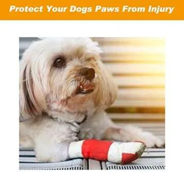 BINGPET Dog Shoes Waterproof Dog Boots, Paw Protectors with Reflective and Adjustable Straps, Anti-Slip Dog Shoes