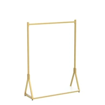 FURVOKIA Metal Rolling Garment Rack - Stylish & Functional