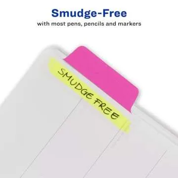 Avery UltraTabs 24 Assorted Neon Page Tabs for Easy Organization