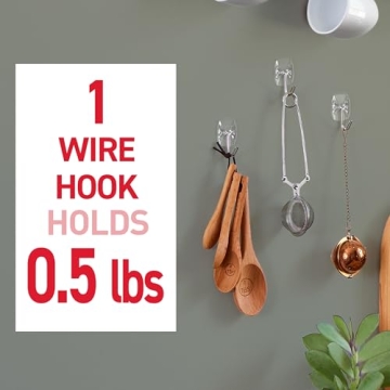 Command Small Wire Toggle Hooks for Stylish Organization
