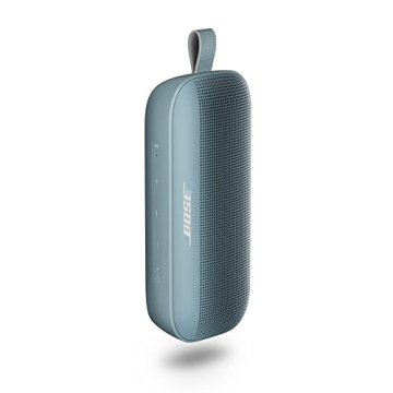 Bose SoundLink Flex Bluetooth Speaker, Portable Speaker with Microphone, Wireless Waterproof Speaker for Travel, Outdoor and Pool Use, Stone Blue