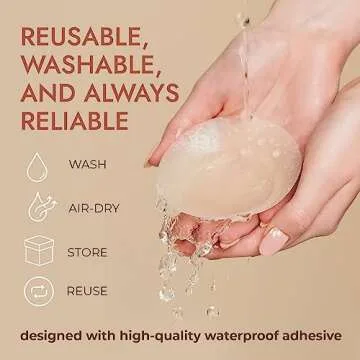 Orca Beauty Nipple Covers - Reusable & Comfortable in 6 Shades