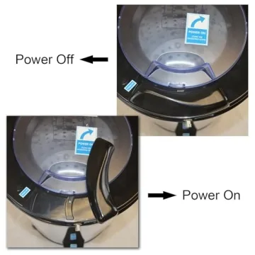 Panda Portable Spin Dryer 3200 RPM 22 lbs Dark Gray