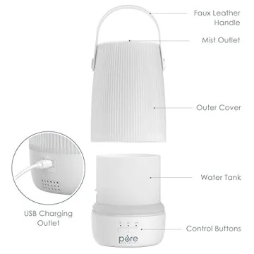 Portable Pure Enrichment Aromatherapy Diffuser & Light