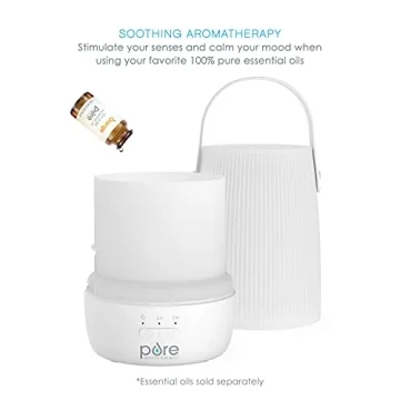 Portable Pure Enrichment Aromatherapy Diffuser & Light