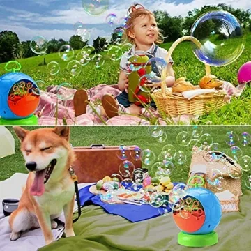 Fansteck Kids Bubble Machine for Parties and Fun