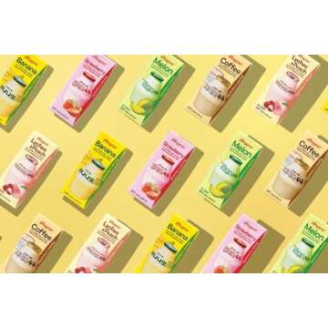 Binggrae Banana Flavored Milk [Korea’s No 1 Classic & Original Banana Milk] - Sweet, Smooth & Creamy Texture (Pack of 6)