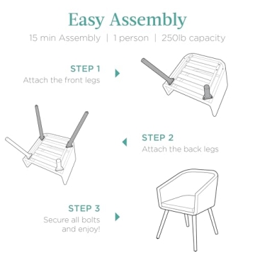 Stylish Wicker Patio Dining Chairs - Set of 2