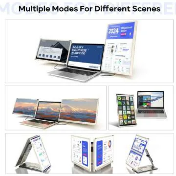 15.6" Portable Laptop Screen Extender - FHD Monitor