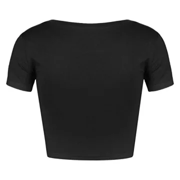 Artivaly Women Slim Fit Yoga Crop Top for Stylish Workouts