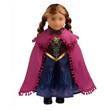 Sweet Dolly Doll Clothes Princess Dress for 18 Inch Doll