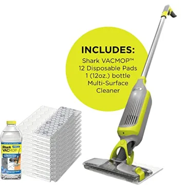 SHARK VM200P12 VACMOP with 12 Pads & Cleaning Solution