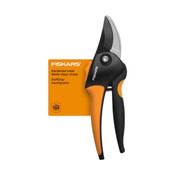 Fiskars Bypass Pruning Shears for Durable Garden Care