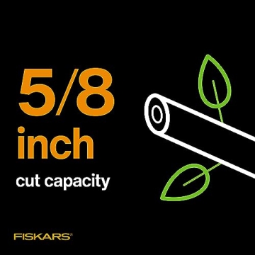 Fiskars Bypass Pruning Shears for Durable Garden Care