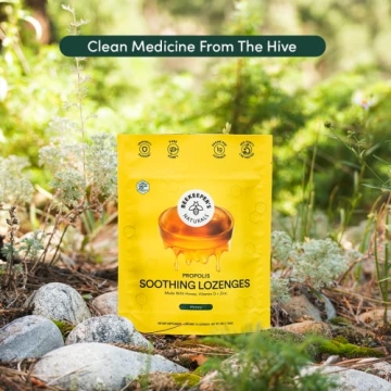 Soothing Honey Cough Drops for Immune Support with Propolis