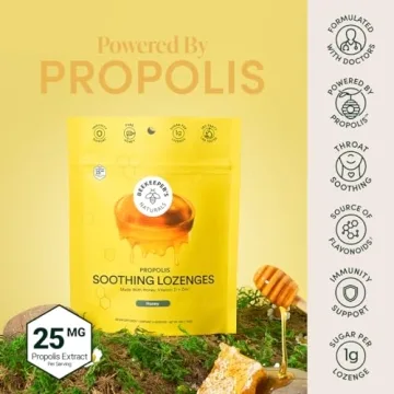 Soothing Honey Cough Drops for Immune Support with Propolis