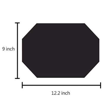 Forzaddik Side Tables Sofa Armrest Clip-On Table, Recliner Armchair Organizer Tray (Black), Food Gra...