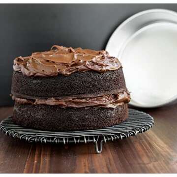 Nordic Ware Round Layer Cake Pan for Flawless Baking