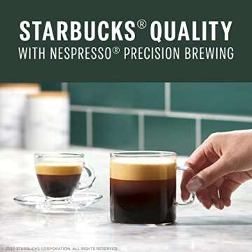Starbucks by Nespresso Colombia Coffee Capsules for Vertuo